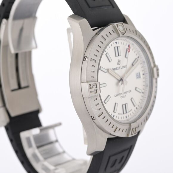 Breitling Colt Chronometer A17313 White 41mm Automatic Men's Watch - Picture 4 of 10